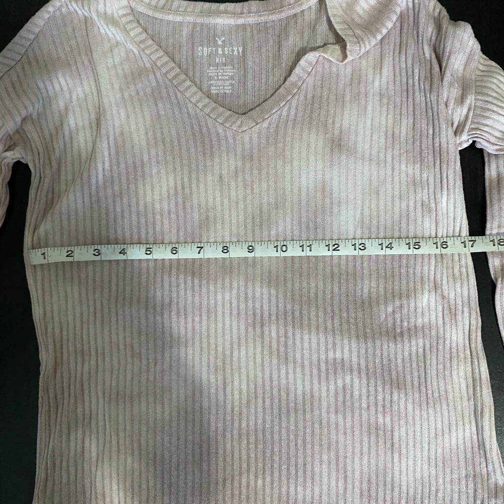 American Eagle Outfitters Pink Tie Dye Sweater - Picture 5 of 7